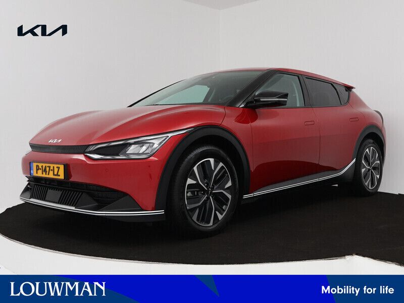 Rood, metallic lak Gebruikt 2022 Kia EV6 Air SUV | € 29.445 (Super prijs) - Afbeelding 1/4