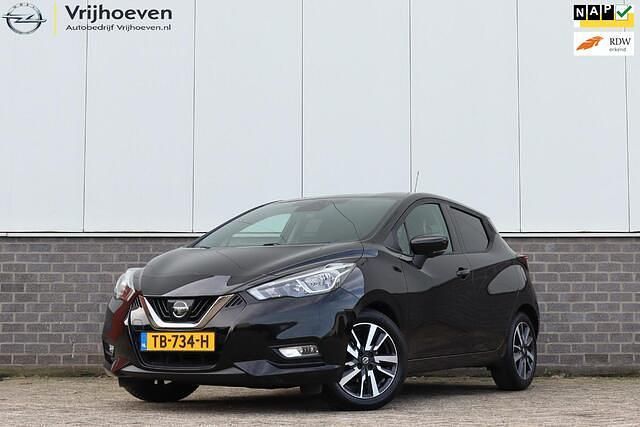 Occasion Nissan Micra N-Connecta 90 PK (66 kW) 2018 Zwart Hatchback