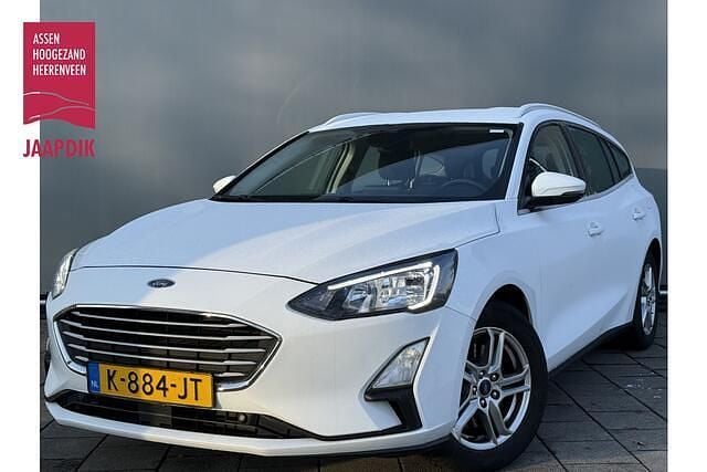 Wit Occasion 2021 Ford Focus Trend Stationwagen | € 12.899 (Goede deal) - Afbeelding 1/4