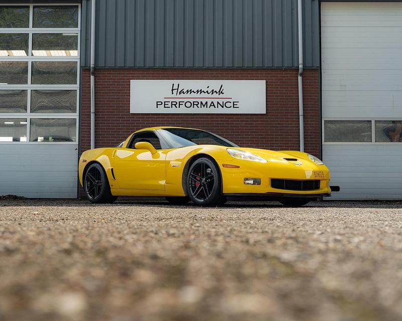 Geel Gebruikt 2007 Corvette Z06 Coupé | € 59.999 - Afbeelding 1/4