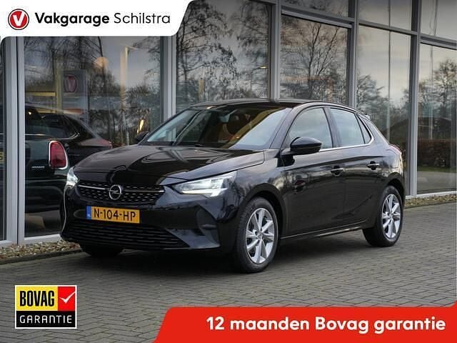 Zwart Occasion 2021 Opel Corsa Elegance Hatchback | € 15.950 (Eerlijke prijs) - Afbeelding 1/3