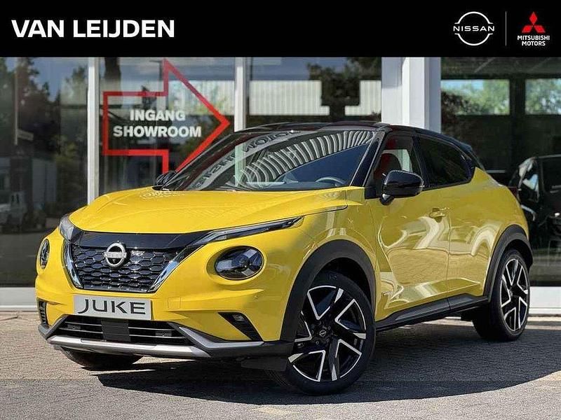 Yellow (geel metallic) Nieuw 2025 Nissan Juke Pack SUV | € 37.950 (Iets duurder) - Afbeelding 1/4