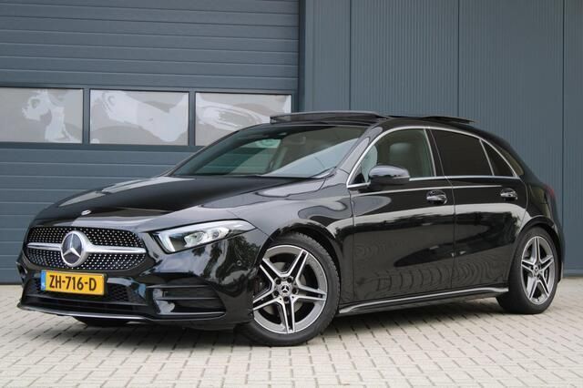 Zwart Gebruikt 2019 Mercedes A200 AMG Hatchback | € 24.945 (Eerlijke prijs) - Afbeelding 1/4
