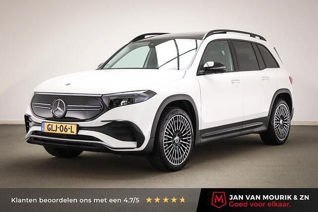 Wit Gebruikt 2023 Mercedes EQB350 AMG line SUV | € 42.900 - Afbeelding 1/4