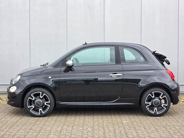 Occasion Fiat 500C Rockstar 69 PK (50 kW) 2020 Zwart Cabriolet
