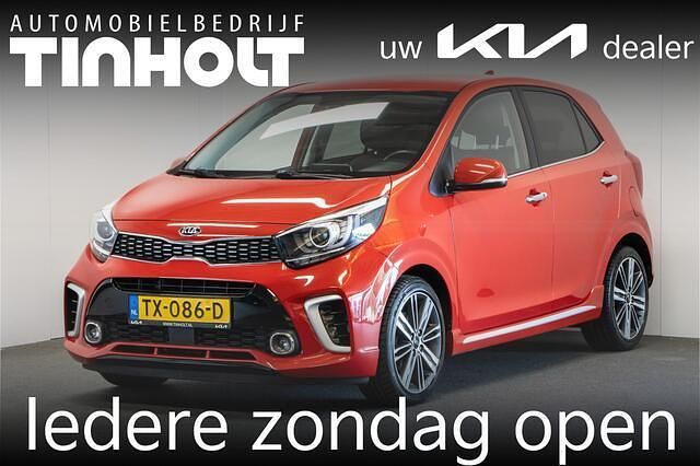 Rood Gebruikt 2018 Kia Picanto GT-Line Hatchback | € 12.950 (Duur) - Afbeelding 1/4