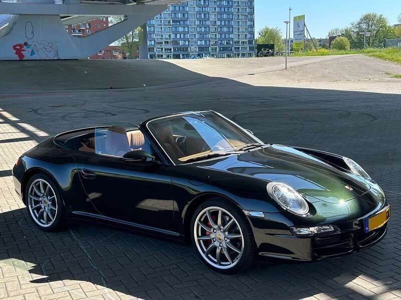 Groen Gebruikt 2006 Porsche 911 Carrera 4S Cabriolet Cabriolet | € 69.997 (Iets duurder) - Afbeelding 1/4