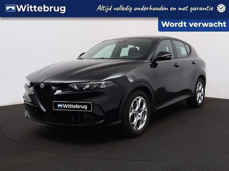 Zwart Gebruikt 2023 Alfa Romeo Tonale Sprint SUV | € 28.925 (Super prijs) - Afbeelding 1/2