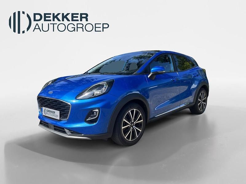 Blauw Gebruikt 2022 Ford Puma Titanium SUV | € 22.945 (Iets duurder) - Afbeelding 1/4