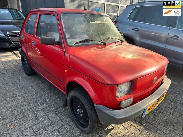 Rood Gebruikt 2000 Fiat 126 Hatchback | € 2.999 - Afbeelding 1/4