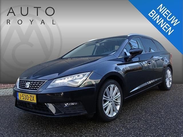 Zwart Gebruikt 2018 Seat Leon ST Business Stationwagen | € 16.995 (Eerlijke prijs) - Afbeelding 1/4