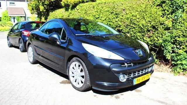 Zwart Gebruikt 2007 Peugeot 207 CC Sport Cabriolet | € 2.950 (Iets duurder) - Afbeelding 1/4