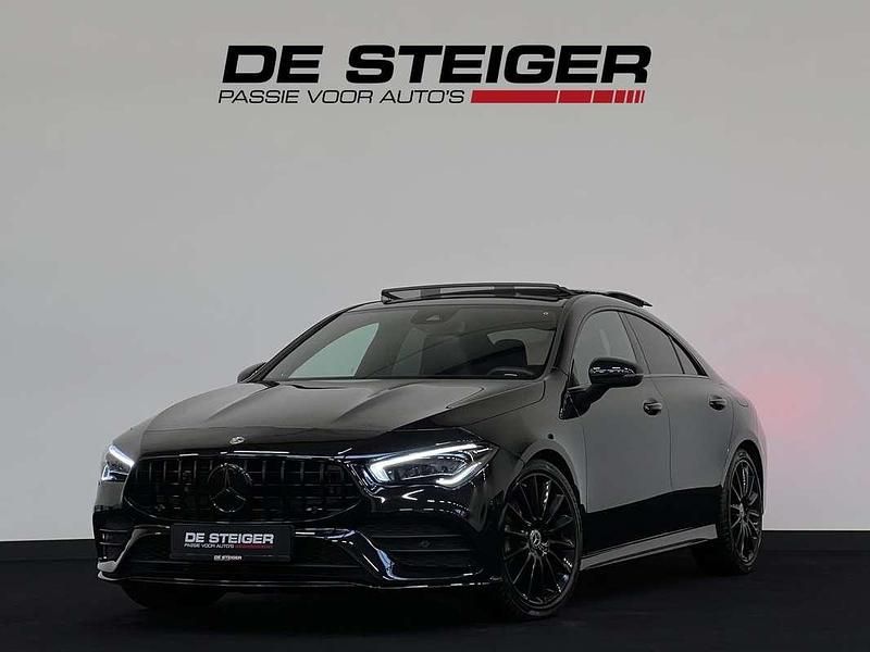 Zwart Gebruikt 2020 Mercedes CLA45 AMG AMG Sedan | € 36.950 - Afbeelding 1/4