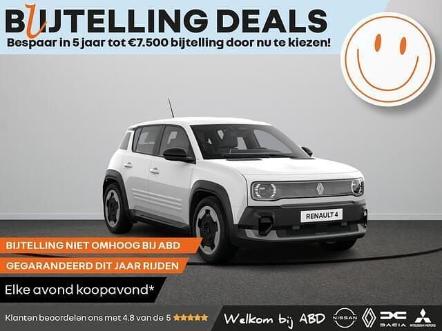 Wit Nieuw 2025 Renault R4 Evolution SUV | € 29.690 (Super prijs) - Afbeelding 1/4