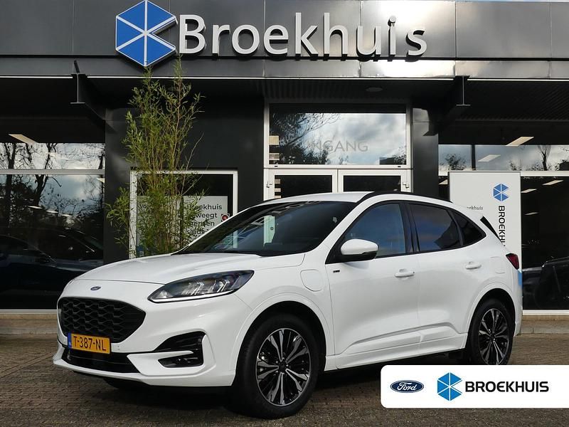 Wit Gebruikt 2023 Ford Kuga ST-Line SUV | € 24.400 (Super prijs) - Afbeelding 1/4