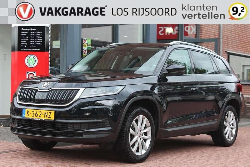 Zwart Gebruikt 2021 Skoda Kodiaq Business Line SUV | € 26.500 (Super prijs) - Afbeelding 1/4