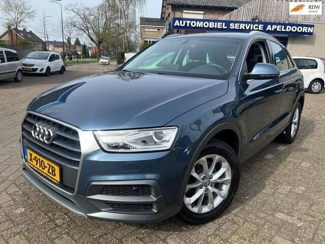 Blauw Gebruikt 2017 Audi Q3 S-Line SUV | € 18.950 (Super prijs) - Afbeelding 1/4