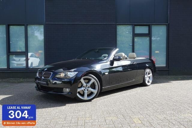 Zwart Gebruikt 2008 BMW 335 Cabriolet Executive Cabriolet | € 18.750 (Eerlijke prijs) - Afbeelding 1/4