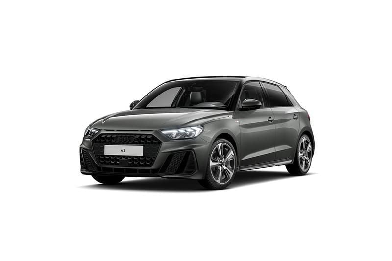 Nieuw Audi A1 Sportback S-Line 2026 Chronosgrijs metallic mythoszwart metallic Hatchback