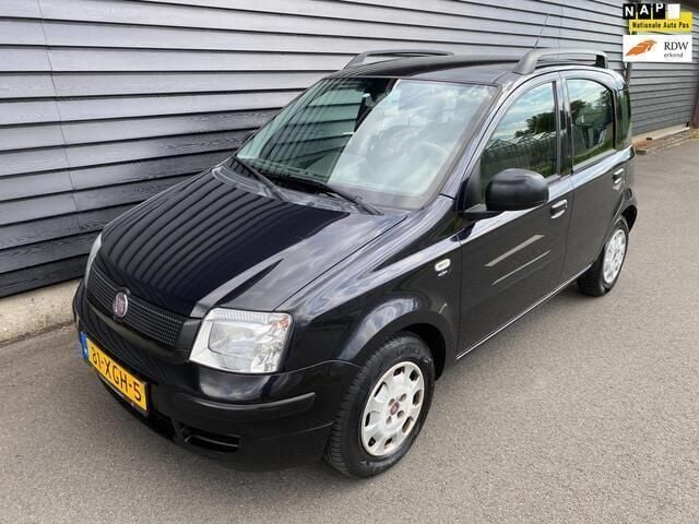 Zwart Gebruikt 2012 Fiat Panda Classica Hatchback | € 4.245 (Eerlijke prijs) - Afbeelding 1/4