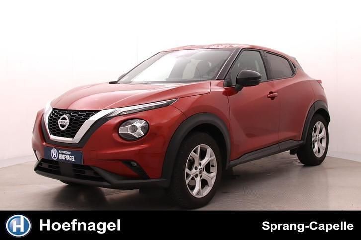 Rood Occasion 2020 Nissan Juke N-Connecta SUV | € 18.450 (Eerlijke prijs) - Afbeelding 1/4