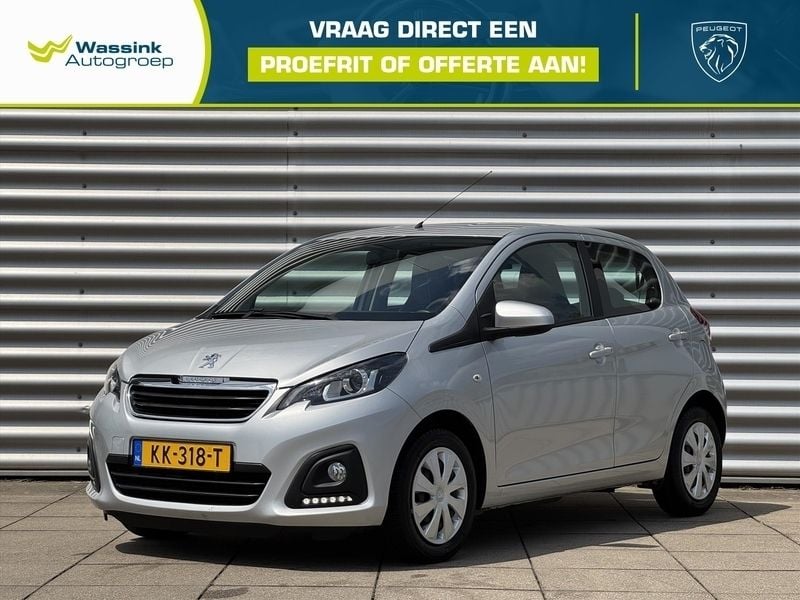 Grijs Gebruikt 2016 Peugeot 108 Hatchback | € 6.940 (Eerlijke prijs) - Afbeelding 1/2