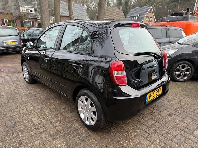 Occasion Nissan Micra Visia 80 PK (58 kW) 2011 Zwart Hatchback