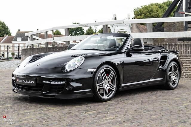 Zwart Gebruikt 2008 Porsche 911 Cabriolet | € 94.995 - Afbeelding 1/4