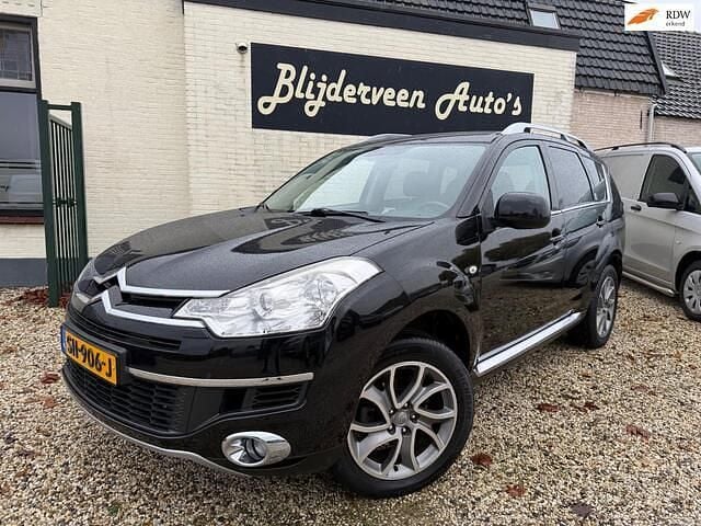 Zwart Gebruikt 2012 Citroën C-Crosser Exclusive SUV | € 6.950 (Eerlijke prijs) - Afbeelding 1/4