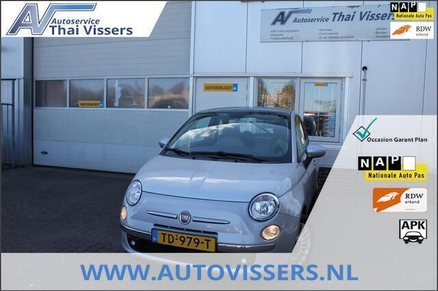 Grijs Gebruikt 2009 Fiat 500 Hatchback | € 3.495 (Eerlijke prijs) - Afbeelding 1/4