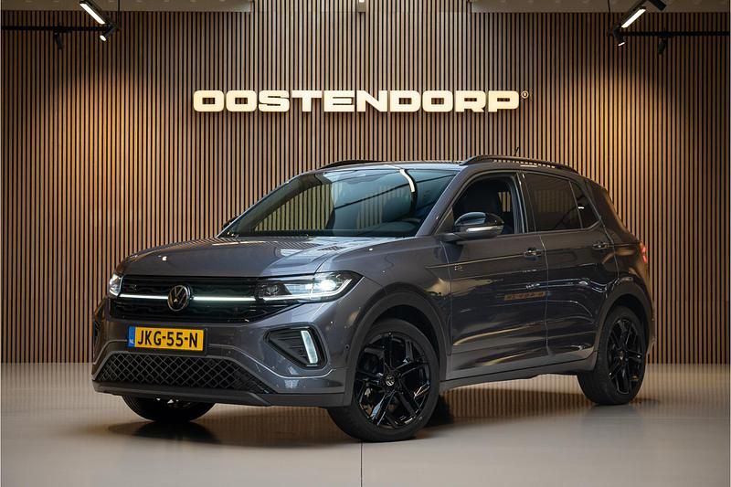Grijs Gebruikt 2025 VW T-Cross R-line SUV | € 39.900 - Afbeelding 1/4
