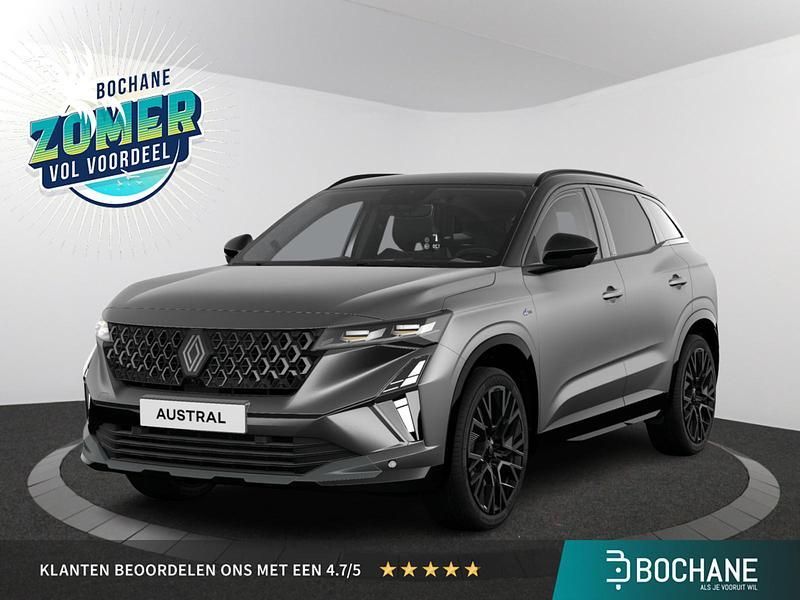 Gris schiste satin / noir étoilé (grijs mica) Nieuw 2025 Renault Austral Iconic Esprit Alpine SUV | € 53.655 (Duur) - Afbeelding 1/4