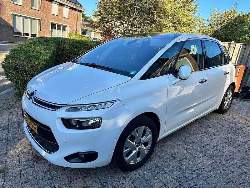 Wit Gebruikt 2015 Citroën C4 Picasso Intensive MPV | € 9.000 (Super prijs) - Afbeelding 1/4