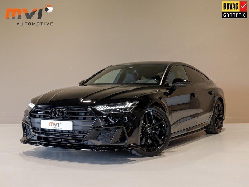 Zwart Gebruikt 2020 Audi A7 Proline Hatchback | € 52.000 (Eerlijke prijs) - Afbeelding 1/4