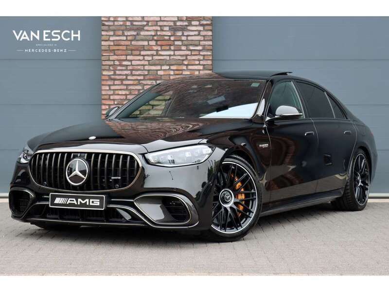 Zwart, metallic lak Gebruikt 2024 Mercedes S63 AMG AMG Sedan | € 219.500 - Afbeelding 1/4