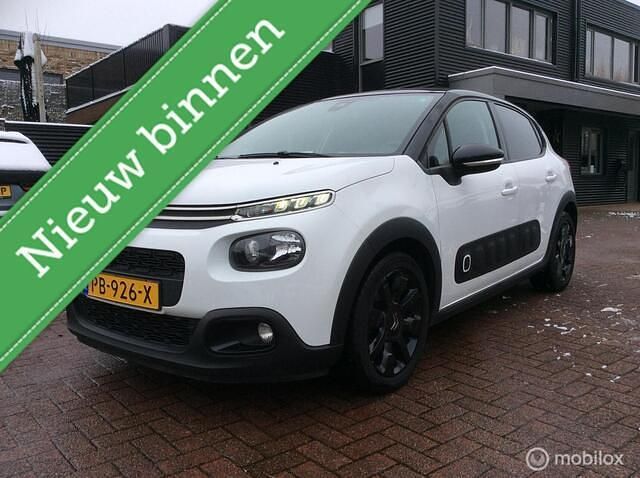 Wit Occasion 2017 Citroën C3 PureTech Hatchback | € 8.450 (Eerlijke prijs) - Afbeelding 1/4