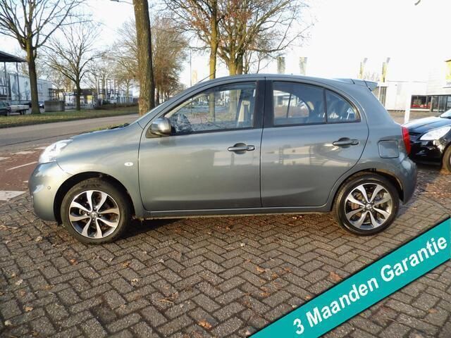 Occasion Nissan Micra Tekna 80 PK (58 kW) 2014 Blauw Hatchback