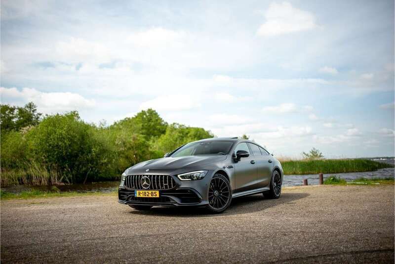 Grijs Gebruikt 2019 Mercedes AMG GT Premium Plus Coupé | € 90.000 - Afbeelding 1/4