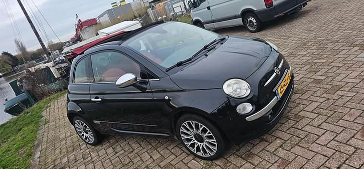 Occasion Fiat 500C Lounge 86 PK (63 kW) 2011 Zwart Cabriolet