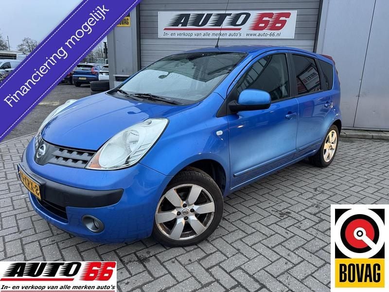 Blauw Occasion 2010 Nissan Note Tekna MPV | € 1.296 (Goede deal) - Afbeelding 1/4