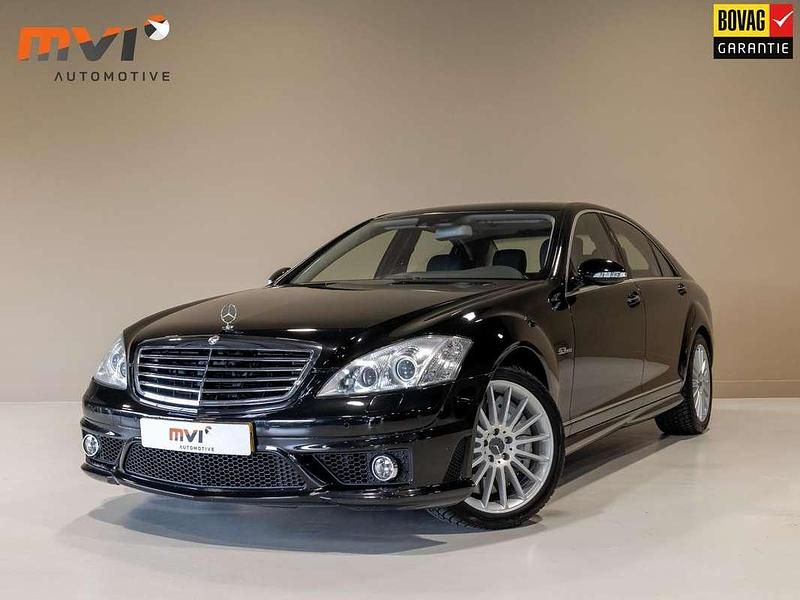 Occasion Mercedes S63 AMG AMG 525 PK (386 kW) 2007 Zwart, metallic lak Sedan