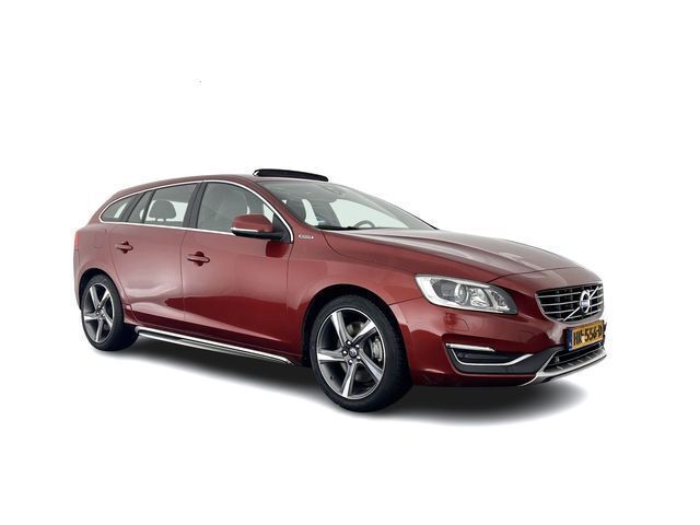 Flamenco red pearl (rood metallic) Gebruikt 2015 Volvo V60 R-Design Stationwagen | € 8.945 (Eerlijke prijs) - Afbeelding 1/4