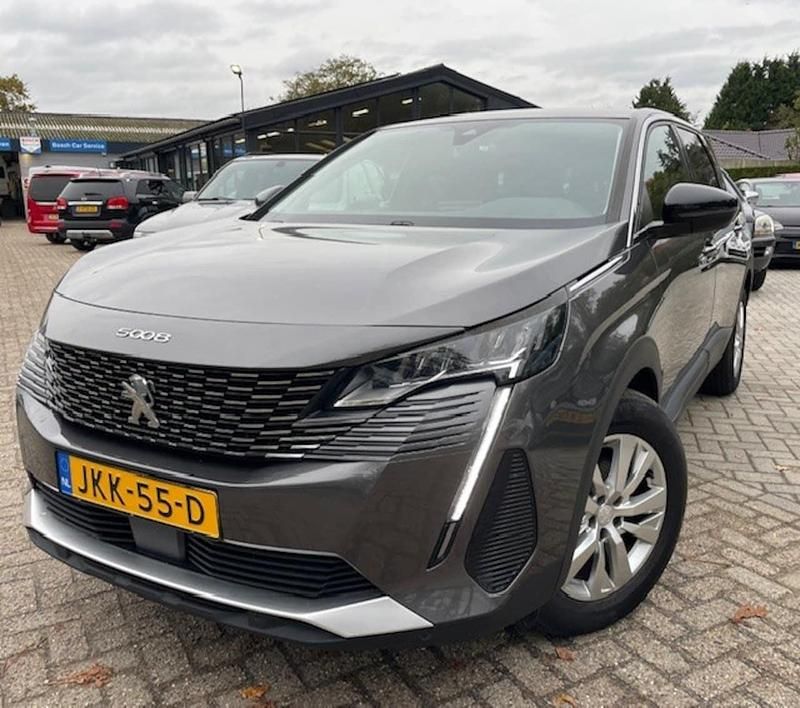 Grijs Gebruikt 2022 Peugeot 5008 Active SUV | € 22.450 (Super prijs) - Afbeelding 1/4