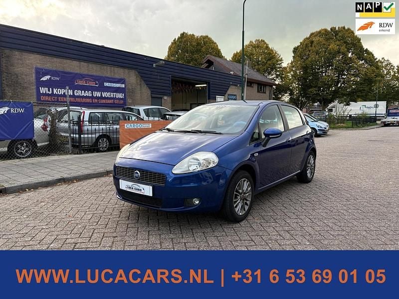 Blauw Gebruikt 2007 Fiat Punto Dynamic Hatchback | € 1.395 (Eerlijke prijs) - Afbeelding 1/4