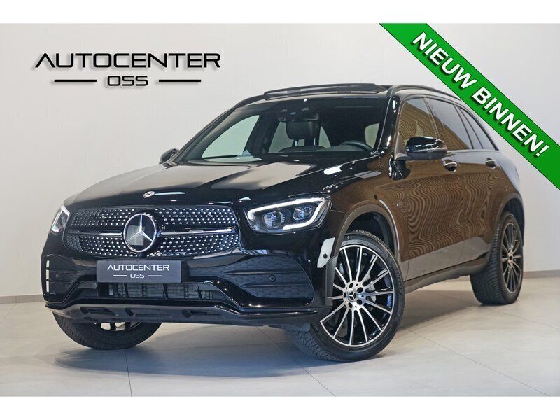 Zwart Gebruikt 2021 Mercedes GLC300 AMG SUV | € 49.895 (Iets duurder) - Afbeelding 1/3