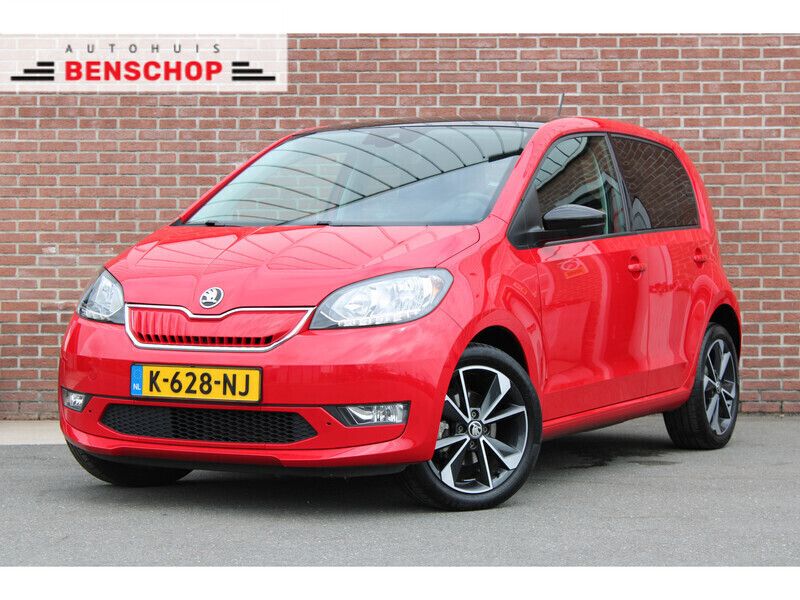 Rood Gebruikt 2021 Skoda Citigo-e IV Style Hatchback | € 13.900 (Eerlijke prijs) - Afbeelding 1/4
