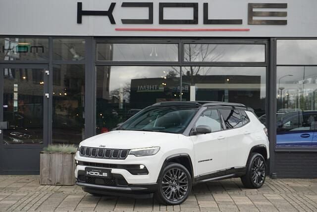 Wit Gebruikt 2021 Jeep Compass 80th Anniversary SUV | € 23.480 (Eerlijke prijs) - Afbeelding 1/4