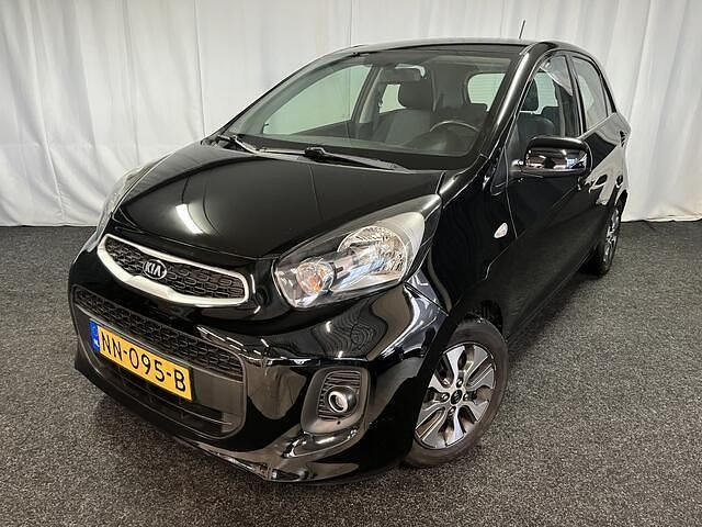 Zwart Occasion 2017 Kia Picanto Hatchback | € 6.745 (Super prijs) - Afbeelding 1/4