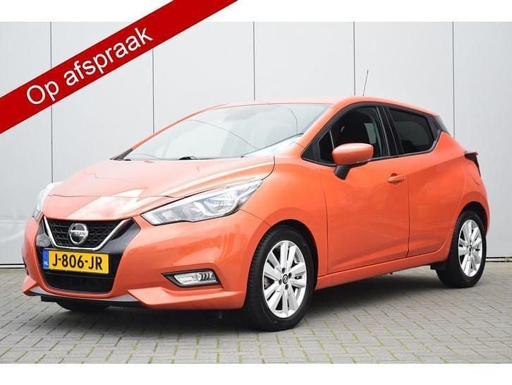 Oranje Gebruikt 2020 Nissan Micra N-Connecta Hatchback | € 15.999 (Goede deal) - Afbeelding 1/4