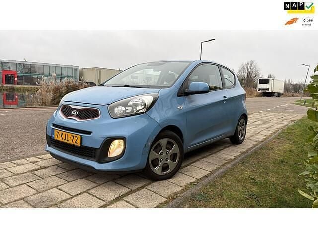 Blauw Gebruikt 2013 Kia Picanto Comfort Hatchback | € 1.999 (Super prijs) - Afbeelding 1/4